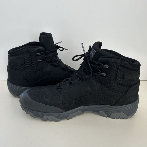 Merrell Coldpack Ice Mid Polar Winter Boots Black J91841 Mens 13 Arctic Grip WP - Picture 10 of 12